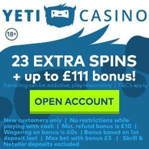 Yeti Casino Bonus Sans Dépôt Casino