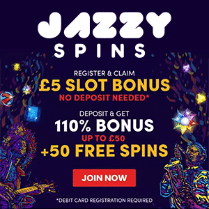 jazzy spins casino bonus sans dépôt
